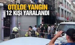 6 katlı otelde yangın: 12 yaralı