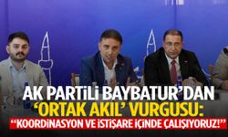 AK Partili Baybatur’dan ‘ortak akıl’ vurgusu!