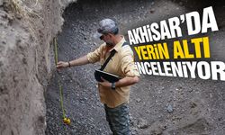Akhisar'da yerin altı inceleniyor