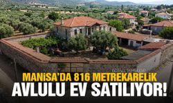 Manisa’da 816 metrekarelik avlulu ev satılıyor!