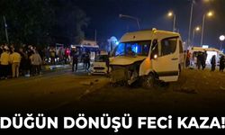 Düğün dönüşü kabusa döndü! 21 kişi yaralandı