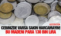 Cebinizde varsa sakın harcamayın! Bu madeni para 130 bin lira