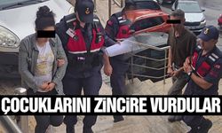 Çocuklarını zincire vuran anne-baba tutuklandı: 4 çocuğa devlet sahip çıktı
