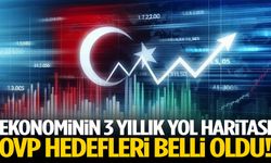 Ekonominin 3 yıllık yol haritası OVP hedefleri belli oldu!
