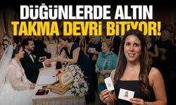 Düğünlerde altın takma devri bitiyor!
