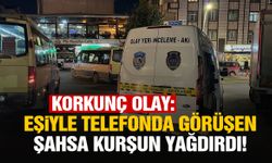 Eşiyle görüştüğünü öne sürdüğü adama kurşun yağdırdı