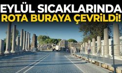 Eylül sıcaklarında rota buraya çevrildi!