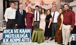 Ayça ve Kaan mutluluğa ilk adımı attı