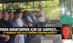 İlk iş gününde acı son… Para biriktirmek isteyen 17 yaşındaki Yiğit hayatını kaybetti!