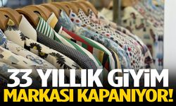 33 yıllık giyim markası kapanıyor!