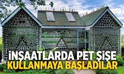 İnşaatlarda pet şişe kullanmaya başladılar! Evleri örüyorlar...