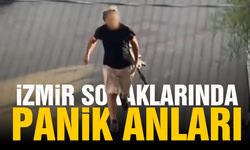 İzmir sokaklarında panik anları