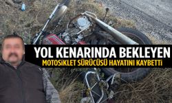 İzmir’de korkunç kaza: Motosikletinin yanında beklerken can verdi!