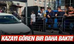 Kazayı gören bir daha baktı!
