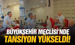 Manisa Büyükşehir Meclisi’nde tansiyon yükseldi!