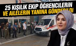Manisa’da 25 kişilik ekip öğrencilerin ve ailelerin yanına gönderildi