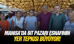 Manisa’da bit pazarı esnafının yer tepkisi büyüyor!