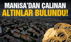 Manisa’dan çalınan altınlar bulundu! Milyonlarca lira…