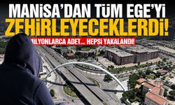 Manisa'dan tüm Ege Bölgesi'ne yayılacaklardı! Hepsi yakalandı...
