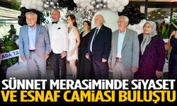 Sünnet merasiminde siyaset ve esnaf camiası buluştu