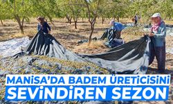 Manisa’da badem üreticisini sevindiren sezon