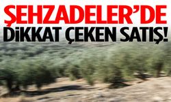 Şehzadeler’de dikkat çeken satış!