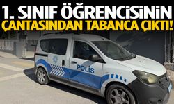 1. sınıf öğrencisinin çantasından tabanca çıktı!