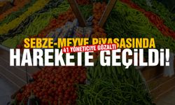 Meyve sebze sektöründe düğmeye basıldı! 41 yöneticiye gözaltı…