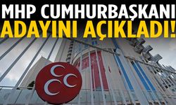 MHP Cumhurbaşkanı adayını açıkladı!