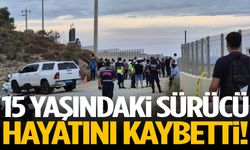 Devrilen kamyonetin altında kalan 15 yaşındaki sürücü öldü