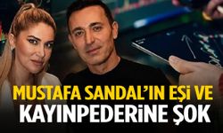 Mustafa Sandal’ın eşi ve kayınpederine şok!