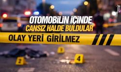 Otomobilin içinde hareketsiz halde buldular! Görenler hemen jandarmayı aradı