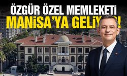 Özgür Özel memleketi Manisa'ya geliyor!