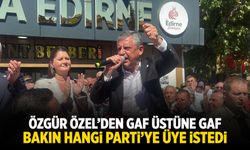 Özgür Özel'den gaf üstüne gaf