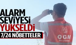 Sarıgöl’de alarm seviyesi yükseldi! 7/24 nöbetteler...