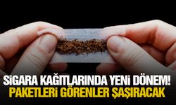 Sigara kağıtlarında yeni dönem! Paketleri görenler şaşıracak