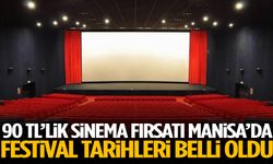 Manisa’da sinemaseverlere müjde! 2 gün boyunca biletler 90 TL olacak