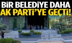 Bir belediye daha AK Parti’ye geçti!