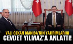 Vali Özkan’dan Cumhurbaşkanı Yardımcısı Yılmaz’a ziyaret!