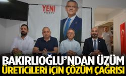 Bakırlıoğlu’ndan üzüm üreticileri için çözüm çağrısı