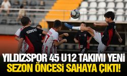 Yıldızspor 45 U12 takımı yeni sezon öncesi sahaya çıktı!