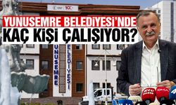 Yunusemre Belediyesi'nde kaç kişi çalışıyor?