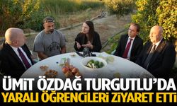 Ümit Özdağ Turgutlu’da yaralı öğrencileri ziyaret etti