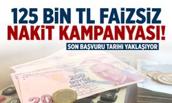 125 bin TL faizsiz nakit fırsatı! Son başvuru tarihi yaklaşıyor