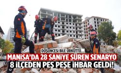 28 saniyelik felaket senaryosu… Manisa’da 6,7 büyüklüğünde deprem!