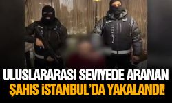 Uluslararası seviyede aranan şahıs İstanbul'da yakalandı!