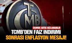 TCMB’den faiz indirimi sonrası enflasyon mesajı!