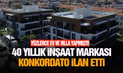 Yüzlerce ev yapmıştı! 40 yıllık inşaat markası konkordato ilan etti