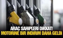 Araç sahipleri dikkat! Motorine bir indirim daha geldi
