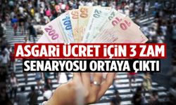 Asgari ücret için 3 zam senaryosu ortaya çıktı!